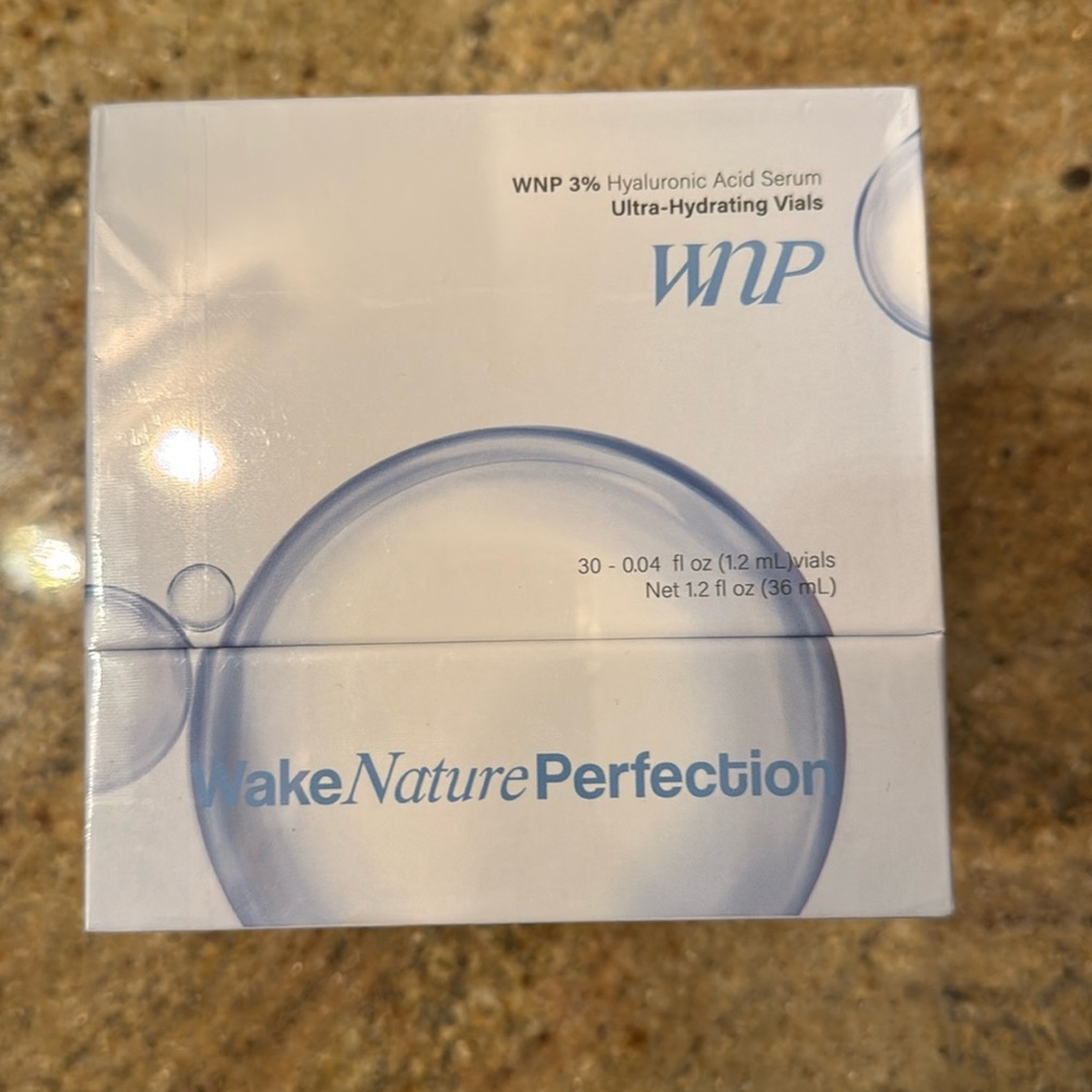 New Unopened WNP Hyaluronic Acid Serum Vials
